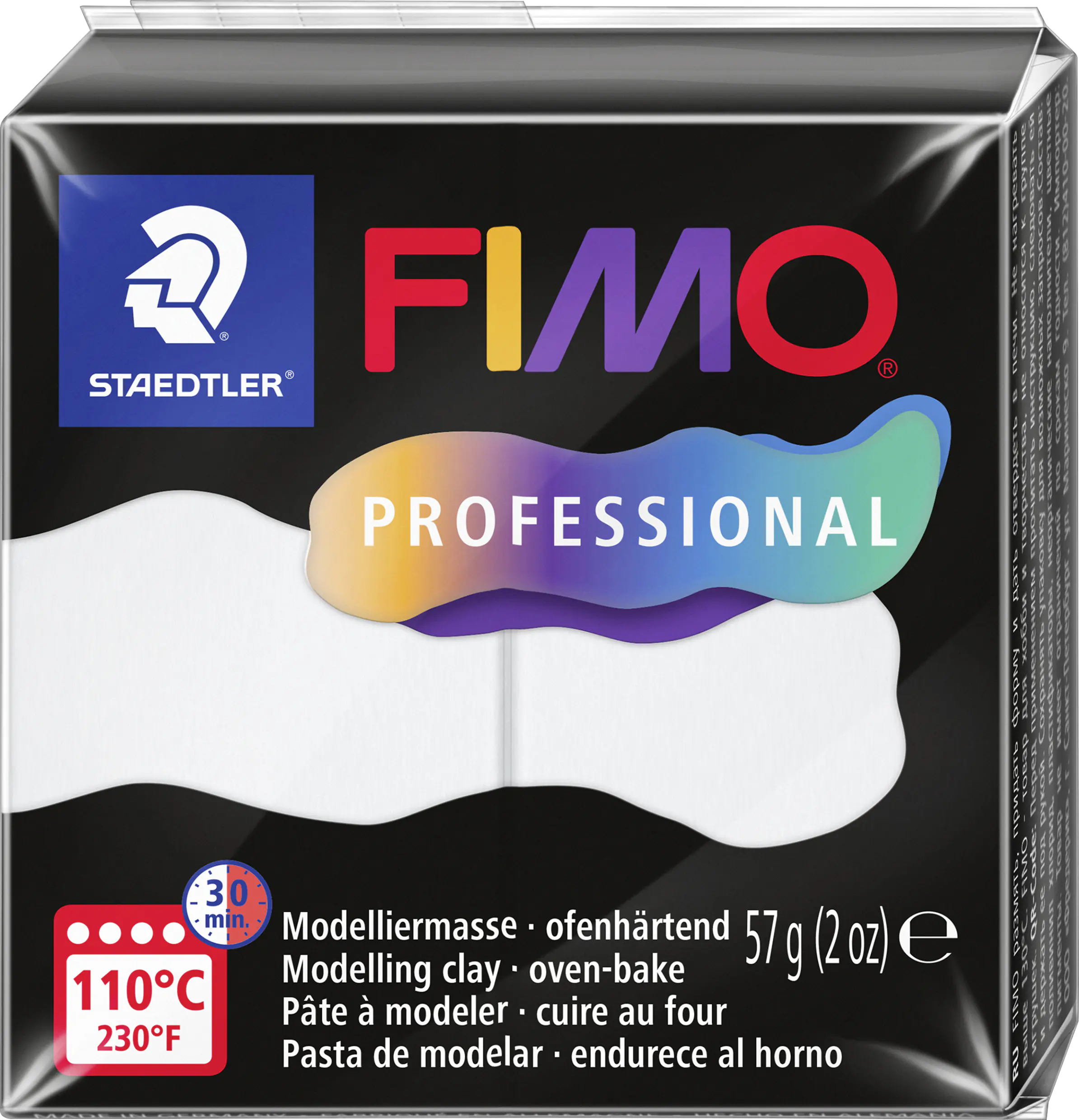 Fimo Modelliermasse professional weiß 57 g