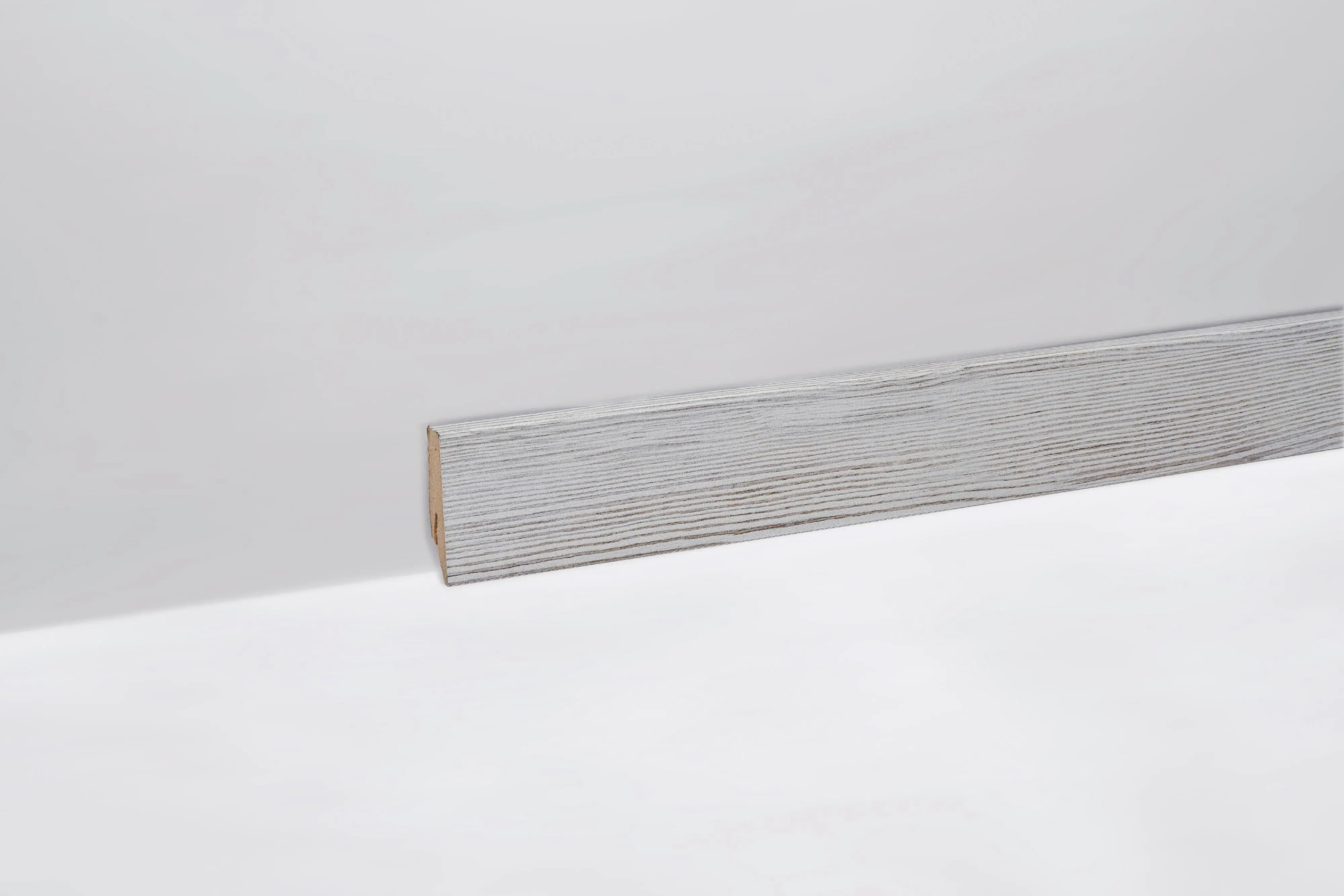 Classen Clip-Fußleiste 240 cm 58 x 19 mm Kiefer weiß
