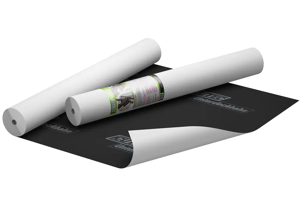 ICUTEC Unterdeckbahn 50 x 1 m = 50 m² schwarz