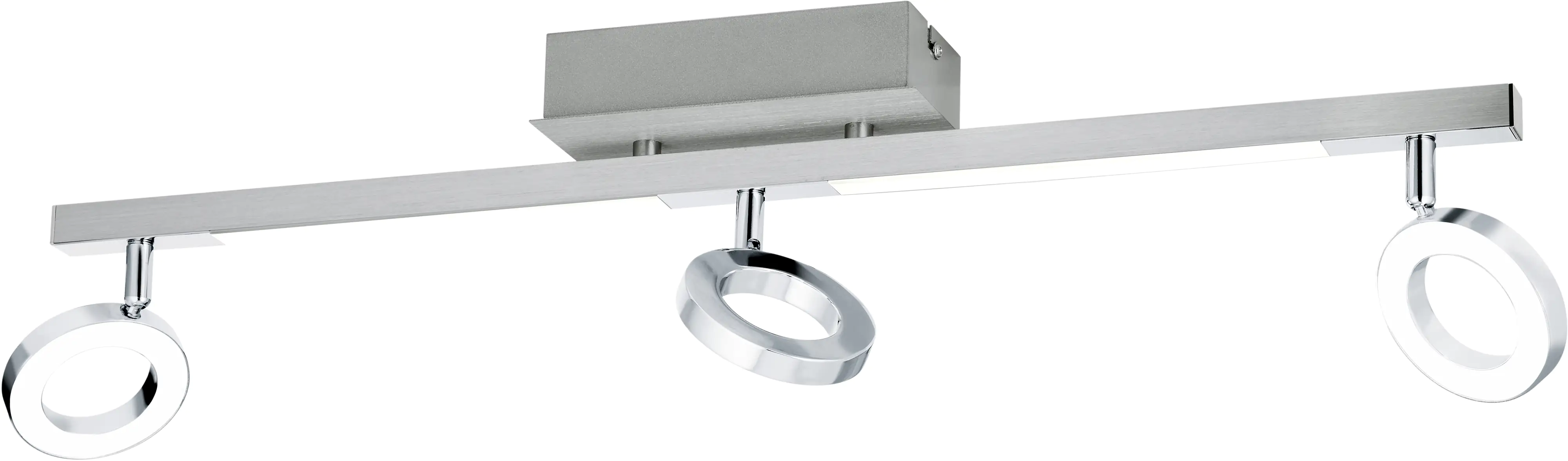 Eglo 3er LED Spot Cardillio 1 alu-chrom 69 x 8,5 cm warmweiß