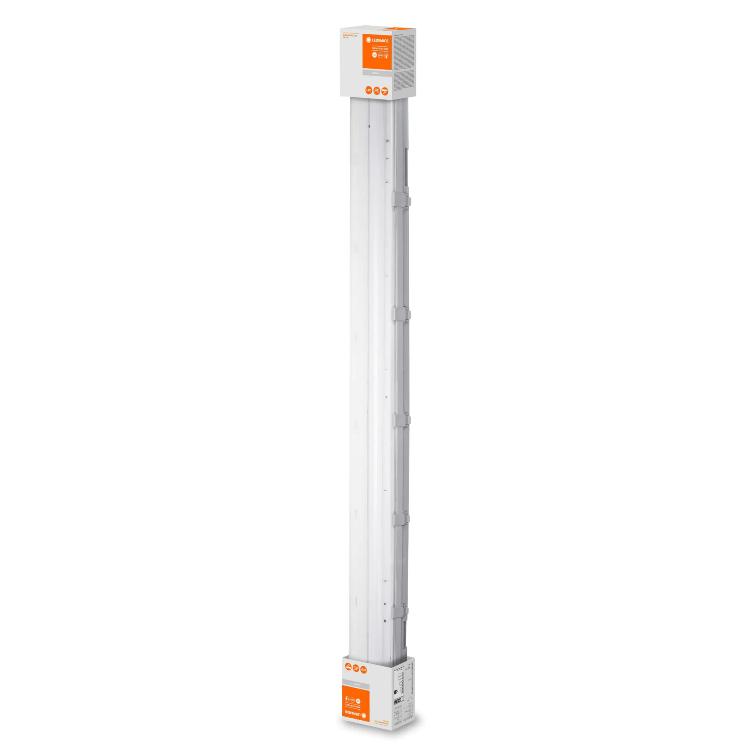 Ledvance LED-Feuchtraumleuchte Submarine 2x16W 126,1 cm, grau, 2-flammig