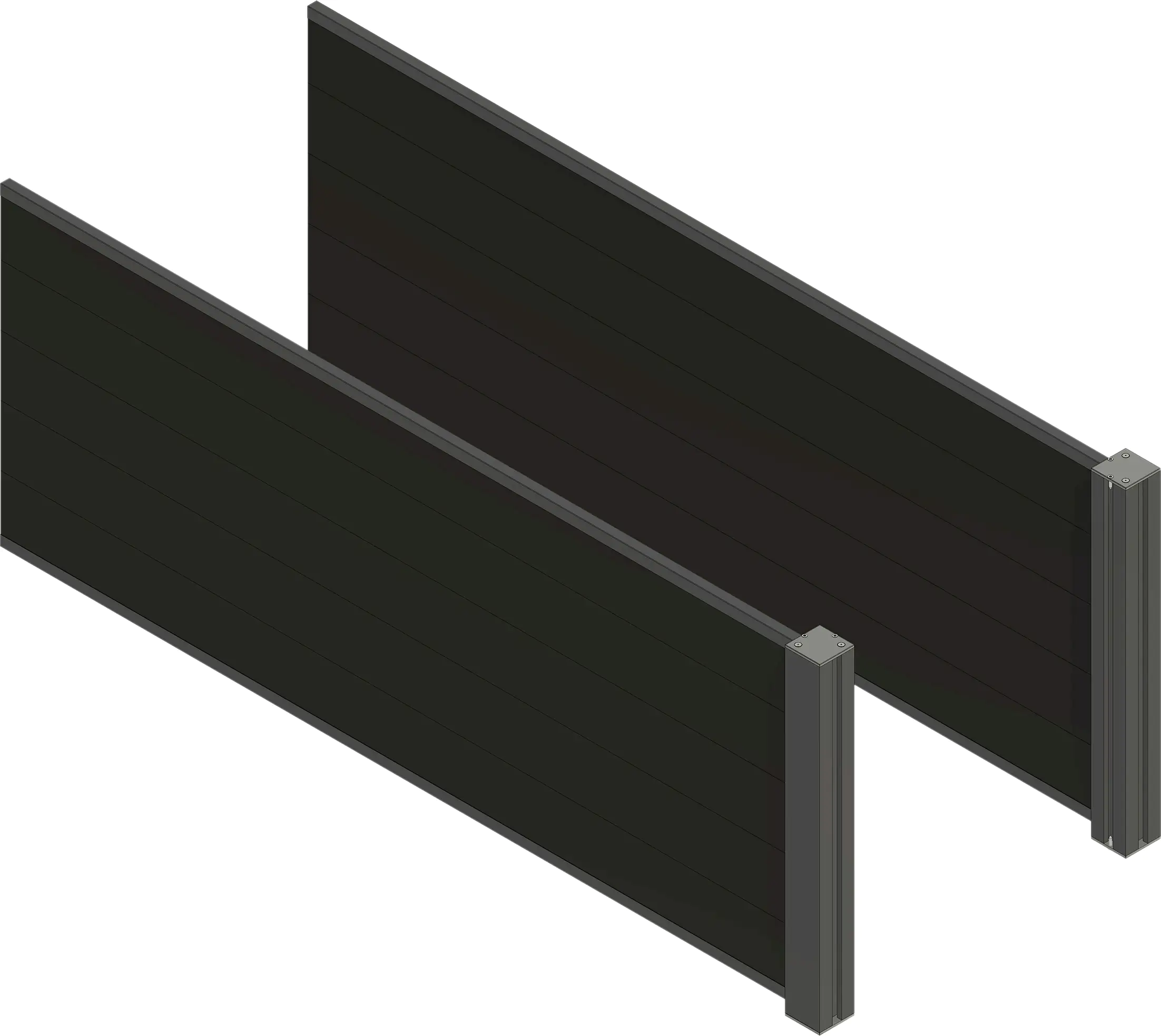 Gutta Hochbeet Erweiterung Elevada 191 x 80 x 78 cm