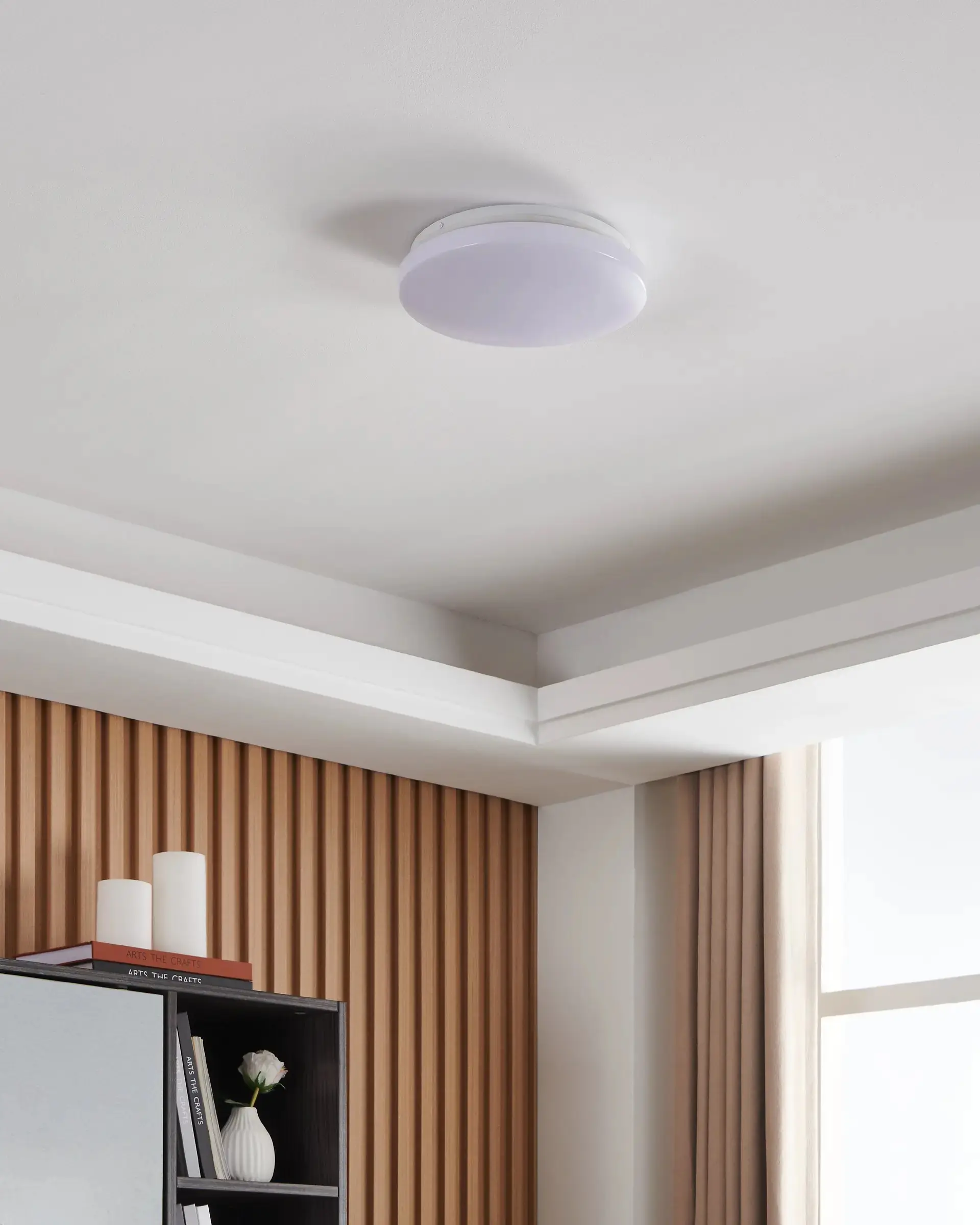 Eglo LED Deckenleuchte Approdo weiß Ø 26 cm warmweiß