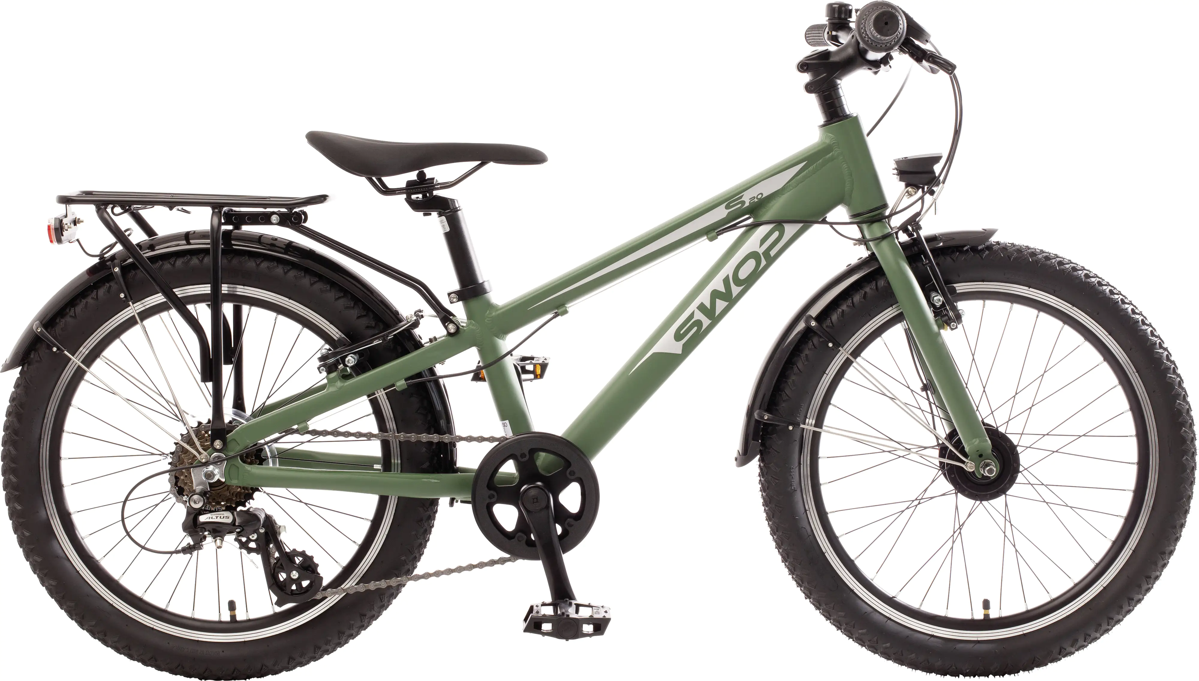 Bachtenkirch Jugendfahrrad SWOP 20 Zoll matt-grün