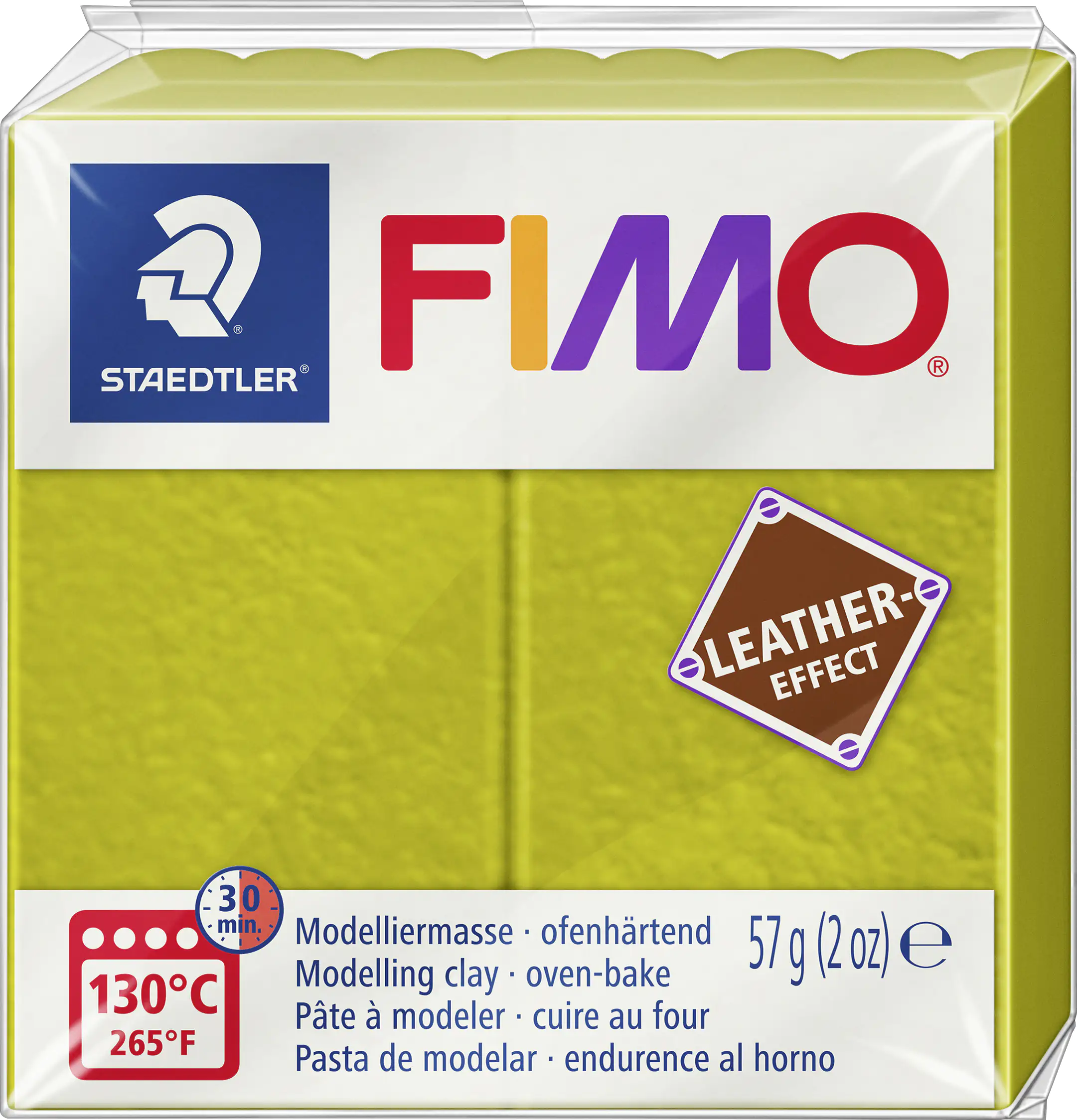 FIMO leather-effect olive 57 g