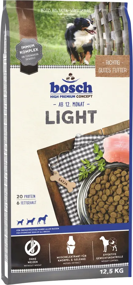 Bosch Hundetrockenfutter Adult Light 12,5 kg Geflügel 