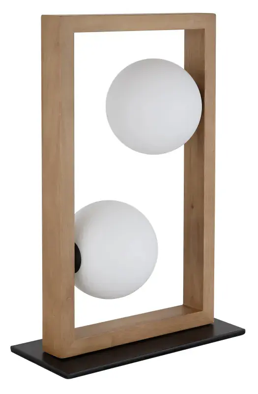 Globo Tischleuchte Nanda 28 x 12 x 40 cm (L x B x H) schwarz matt