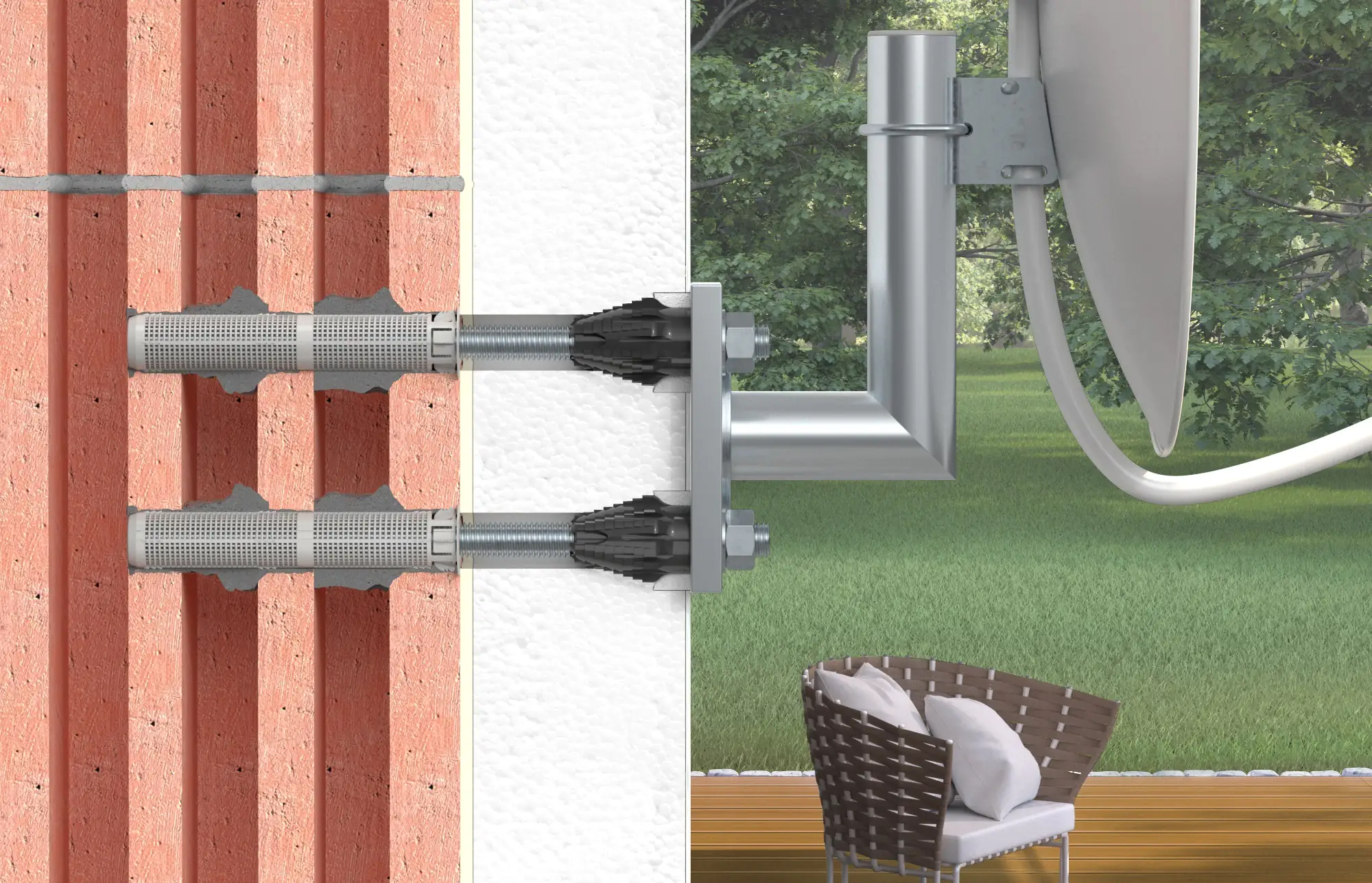 Fischer Dämmstoffdübel Thermax 16.0 x 170 mm - 2 Stück Fischer Dämmstoffdübel Thermax 16.0 x 170 mm - 2 Stück