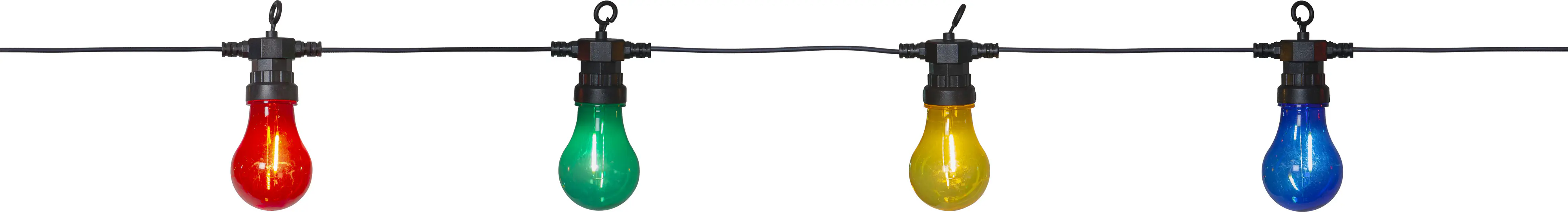 Eglo LED Lichterkette Außen Circus 4,05 m bunt