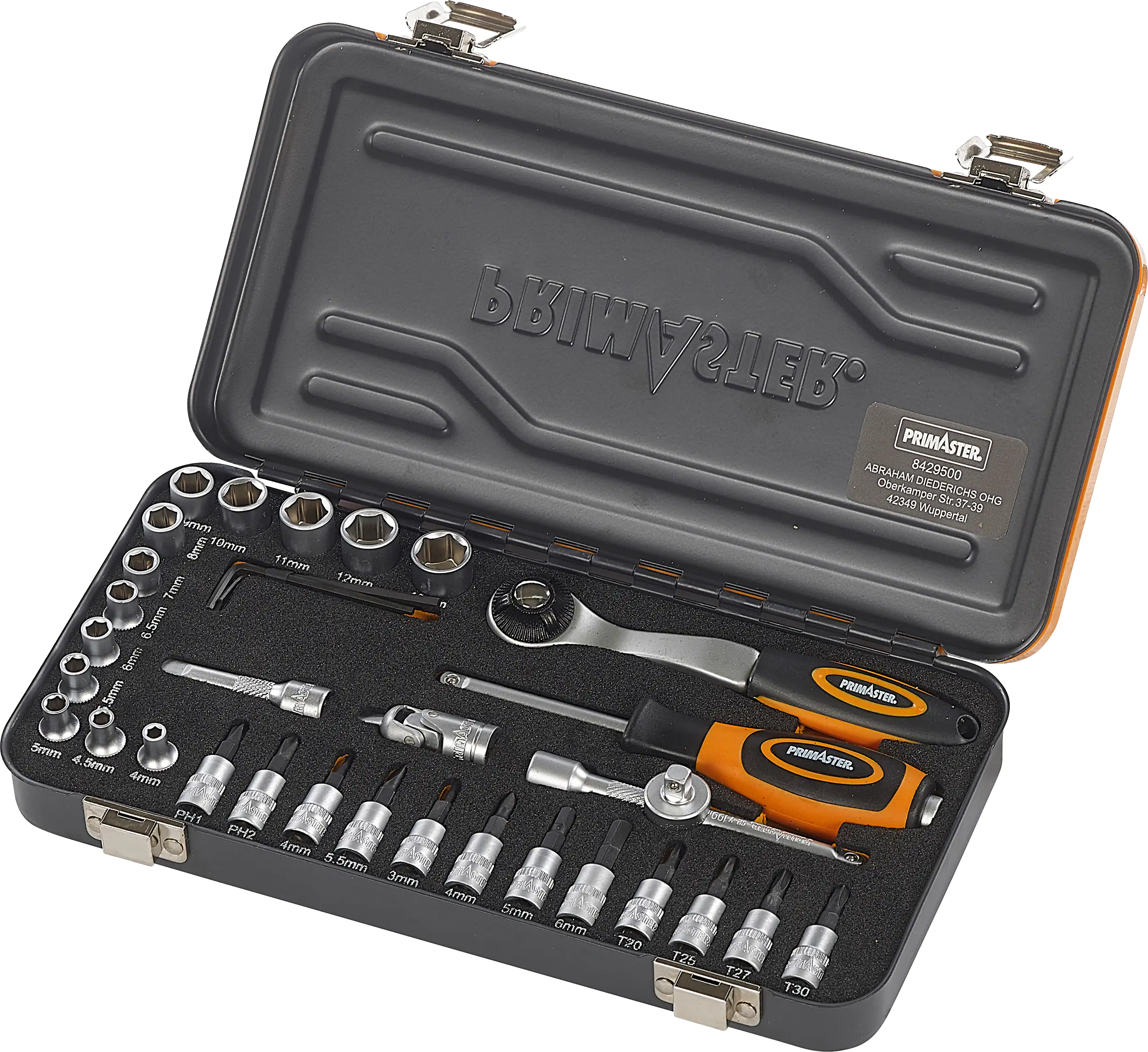 4004646226912_01 Primaster Mechaniker-Steckschlüssel-Set ST36 36-teilig