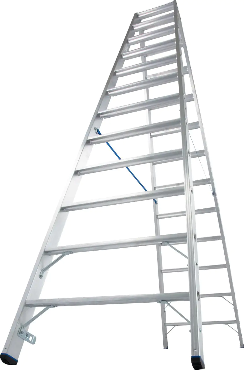 Krause Aluminium-Doppelleiter STABILO 4,35 m