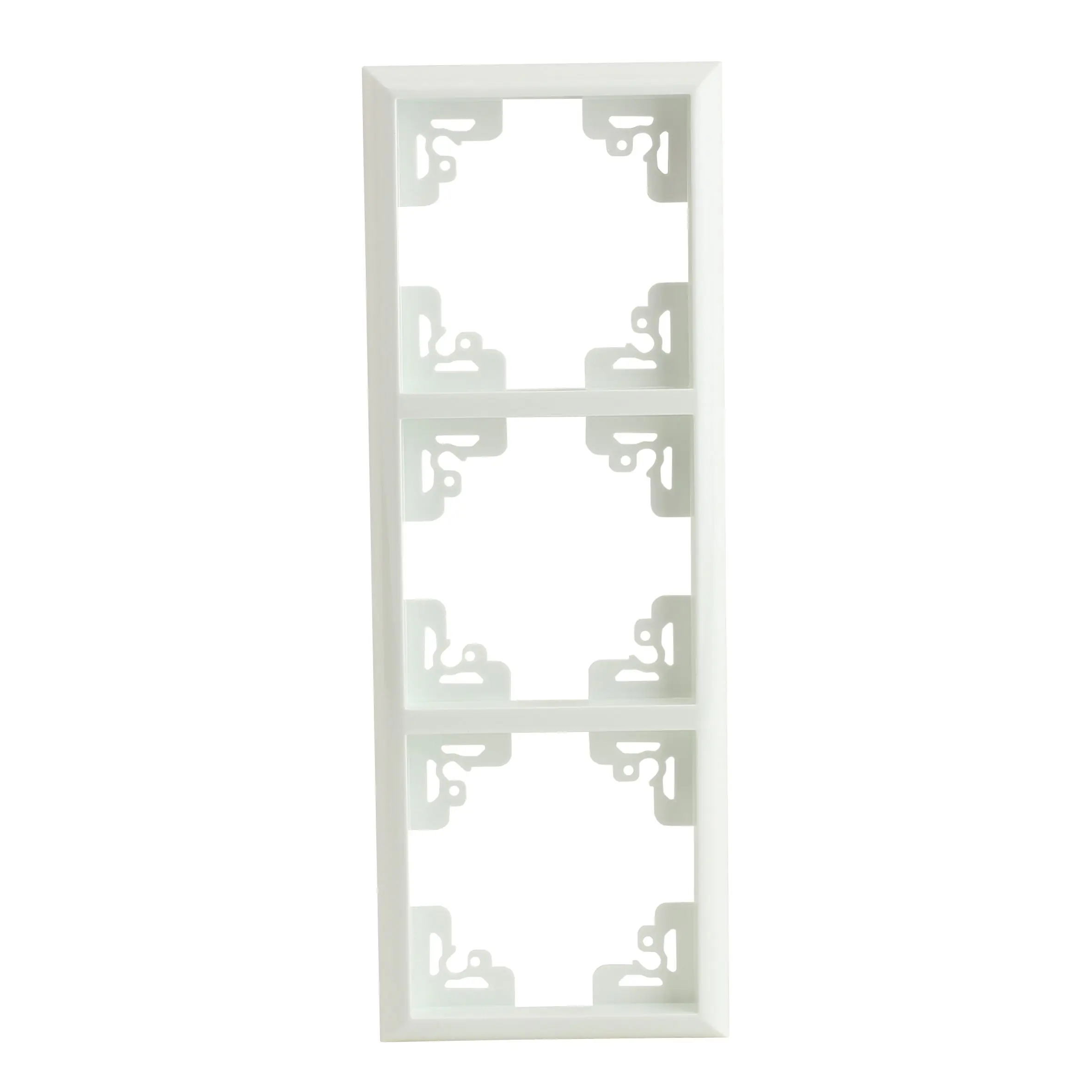 Unitec Abdeckrahmen Valencia 3-fach alpinweiß Unitec Abdeckrahmen Valencia 3-fach alpinweiß