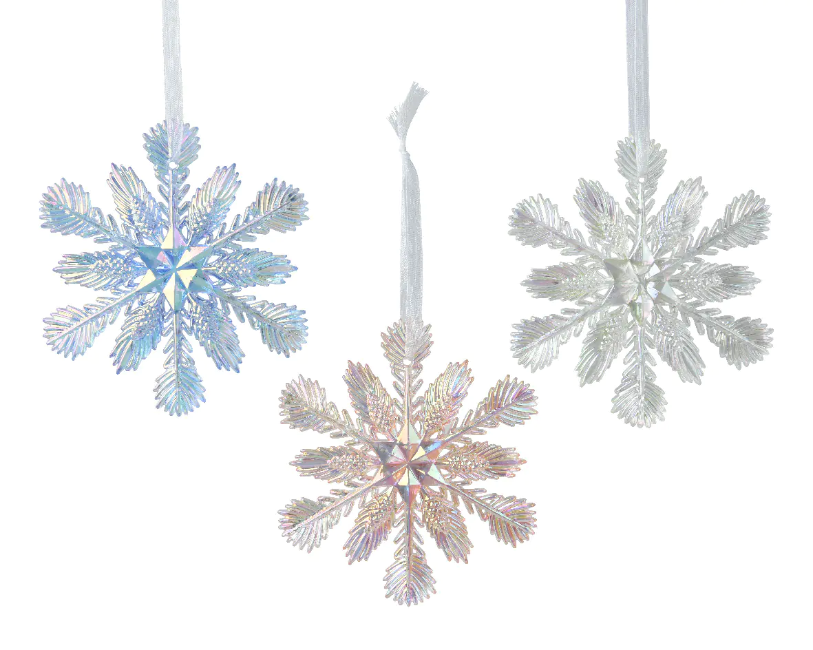 Kaemingk Dekoanhänger Eisblume