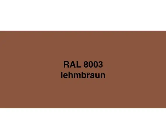 Primaster Buntlack RAL 8003 750 ml lehmbraun seidenglänzend