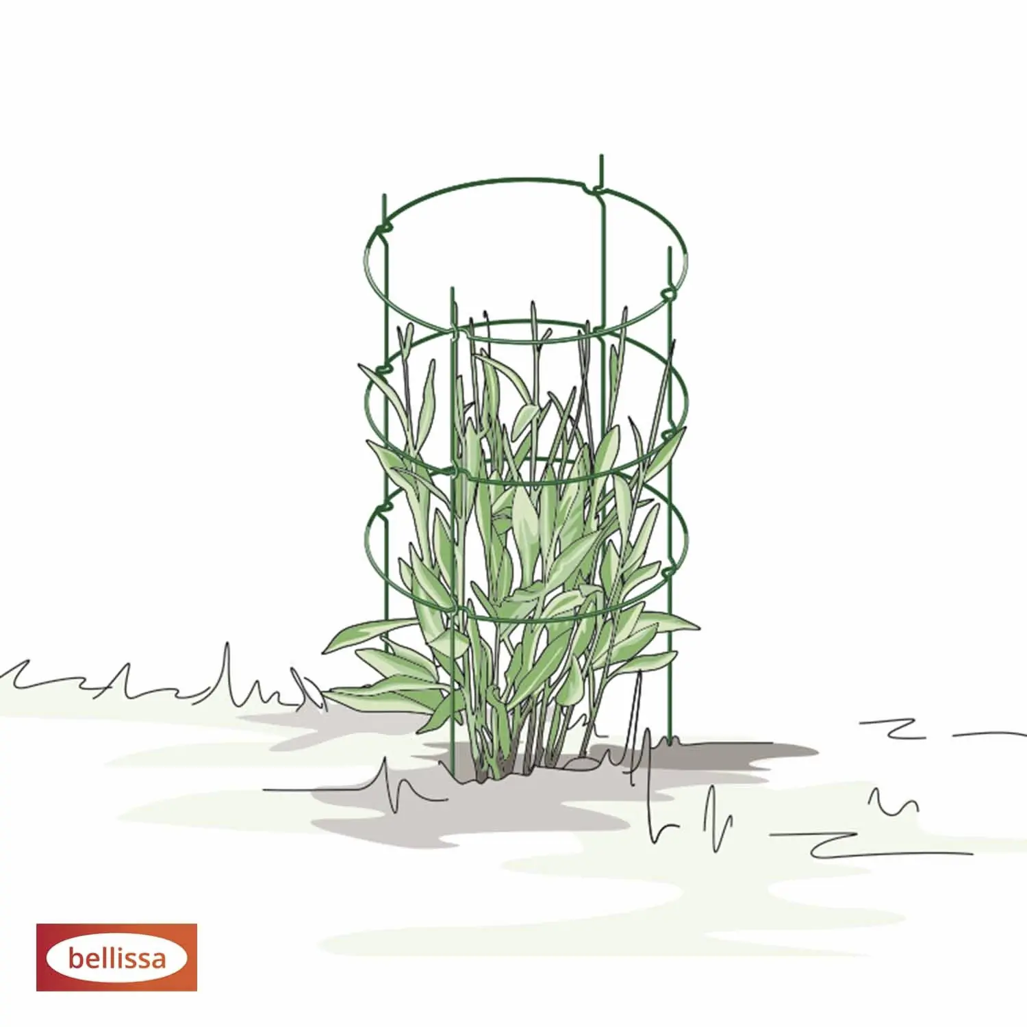 Bellissa Staudenstütze Falter 78 x 43,5 cm