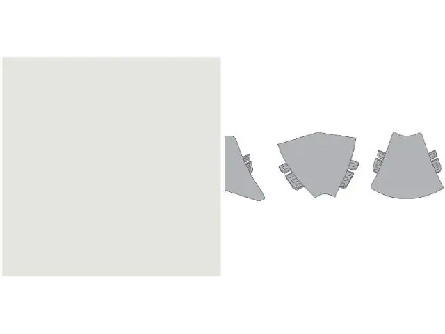 Endkappen Plus 35 x 25 x 15 mm, snow