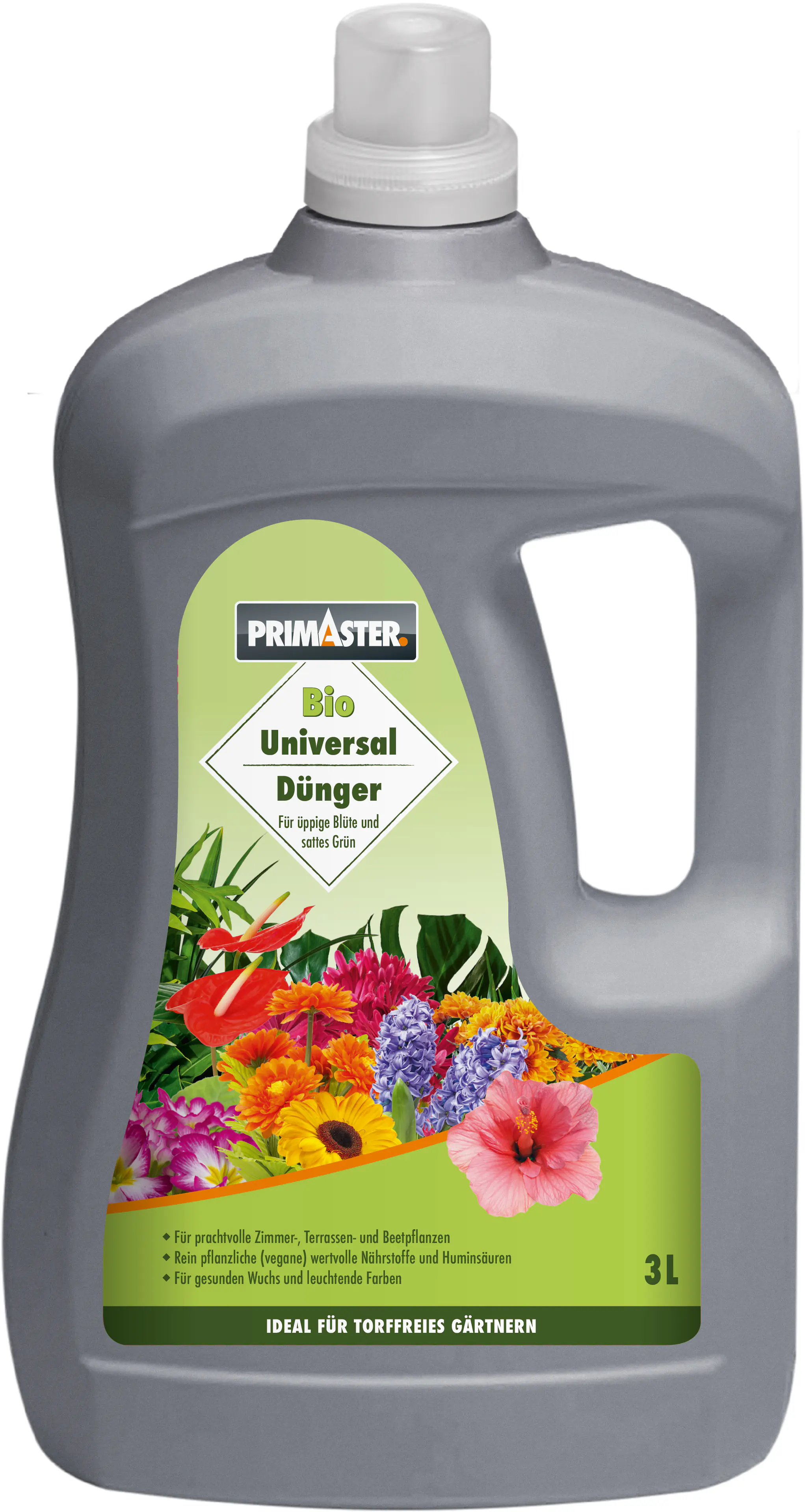 Primaster Bio Flüssigdünger Universal für Wuchs & Blüte 3 L