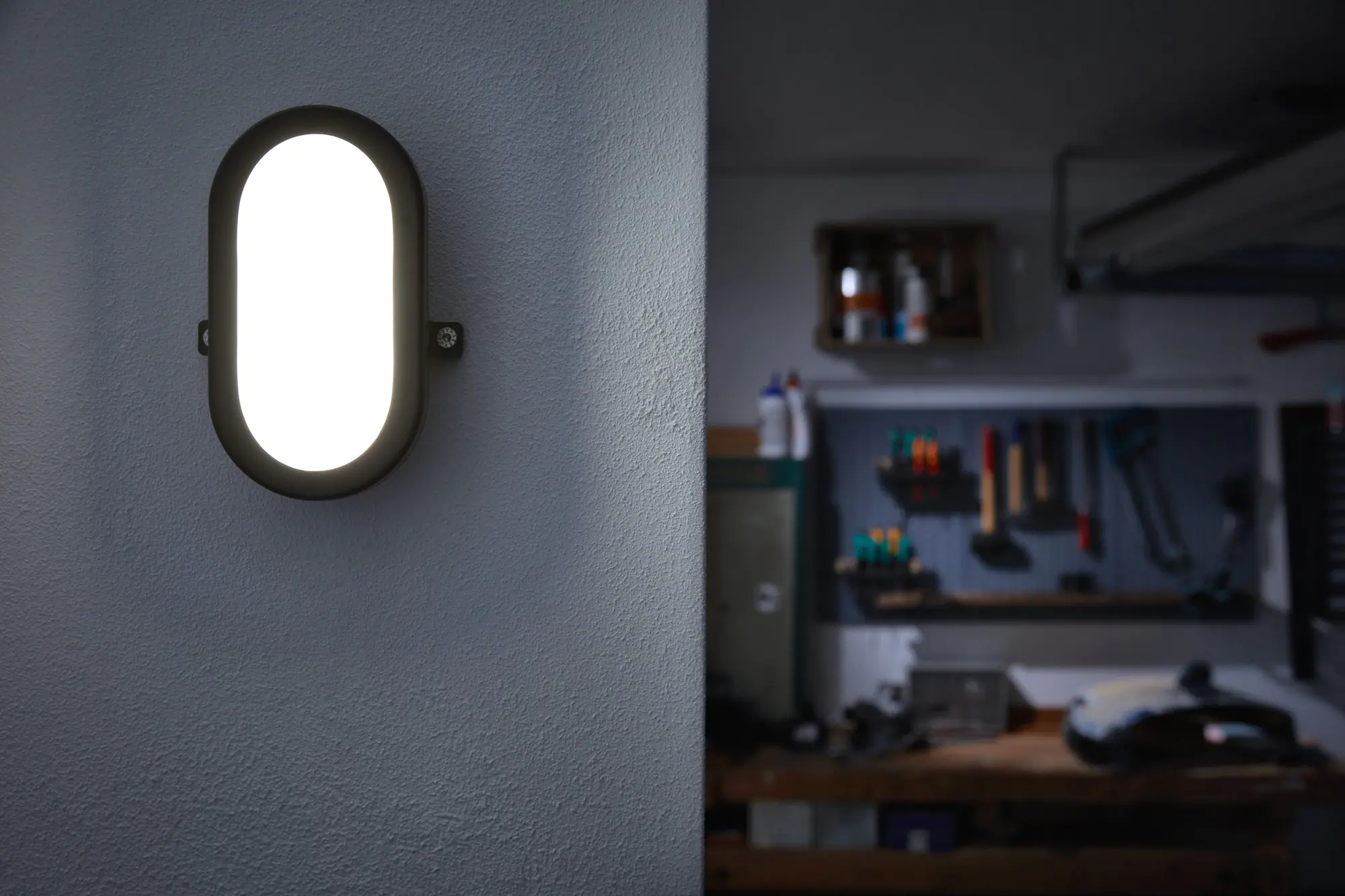 Ledvance LED Ovalleuchte Bulkhead weiß 11 Watt, IP 54 Ledvance LED Ovalleuchte Bulkhead weiß 11 Watt, IP 54