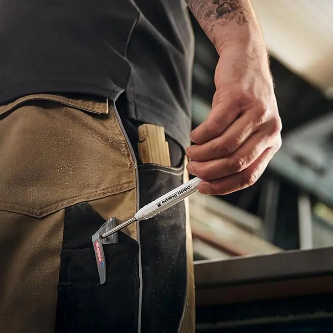 edding 8881 Nachfüllminen Tieflochmarker 15,8 cm grau-gelb-rot sortiert