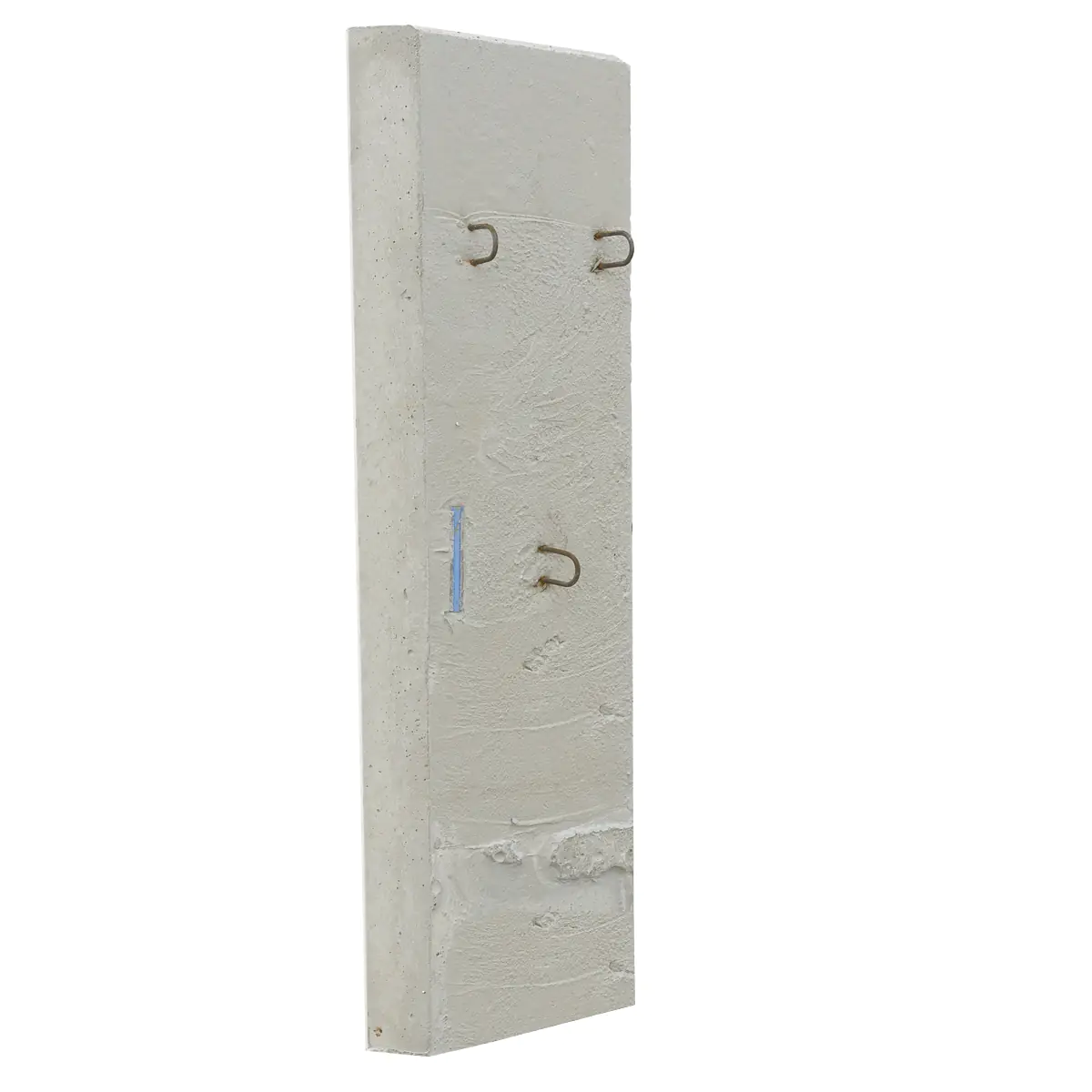 EHL L-Stein Ecke Beton 50 x 50 x 155 cm 2-teilig grau