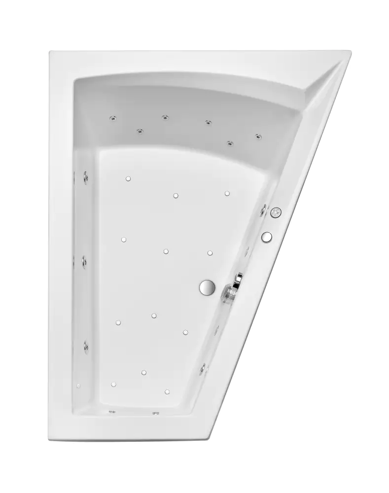 Ottofond Whirlpool-Komplettset Galia I 170 cm, weiß