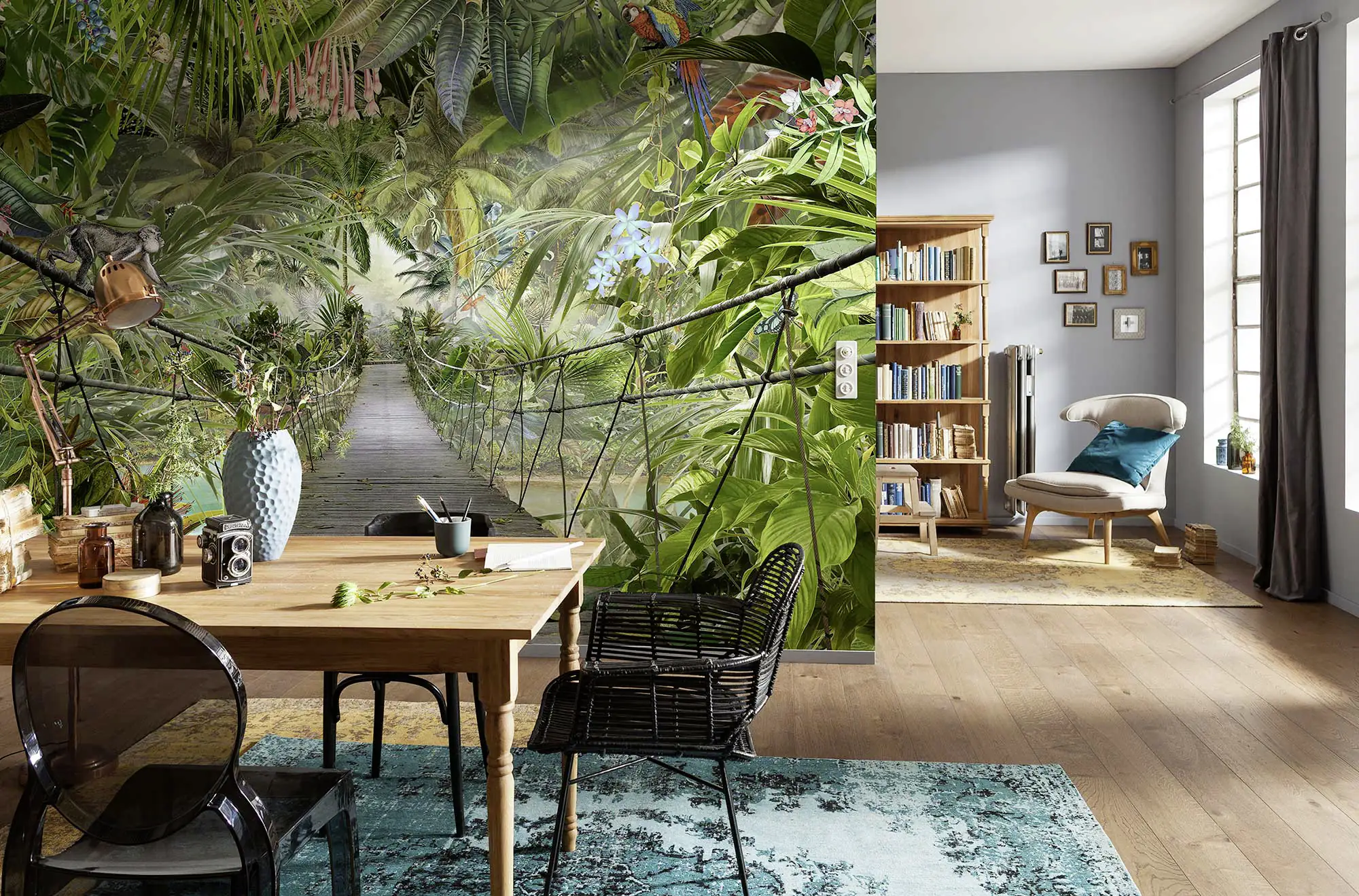 Komar Fototapete Wild Bridge 368 x 254 cm 