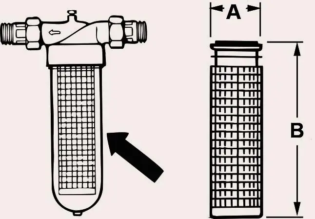 Ersatz-Filterelement passend zu Feinfilter