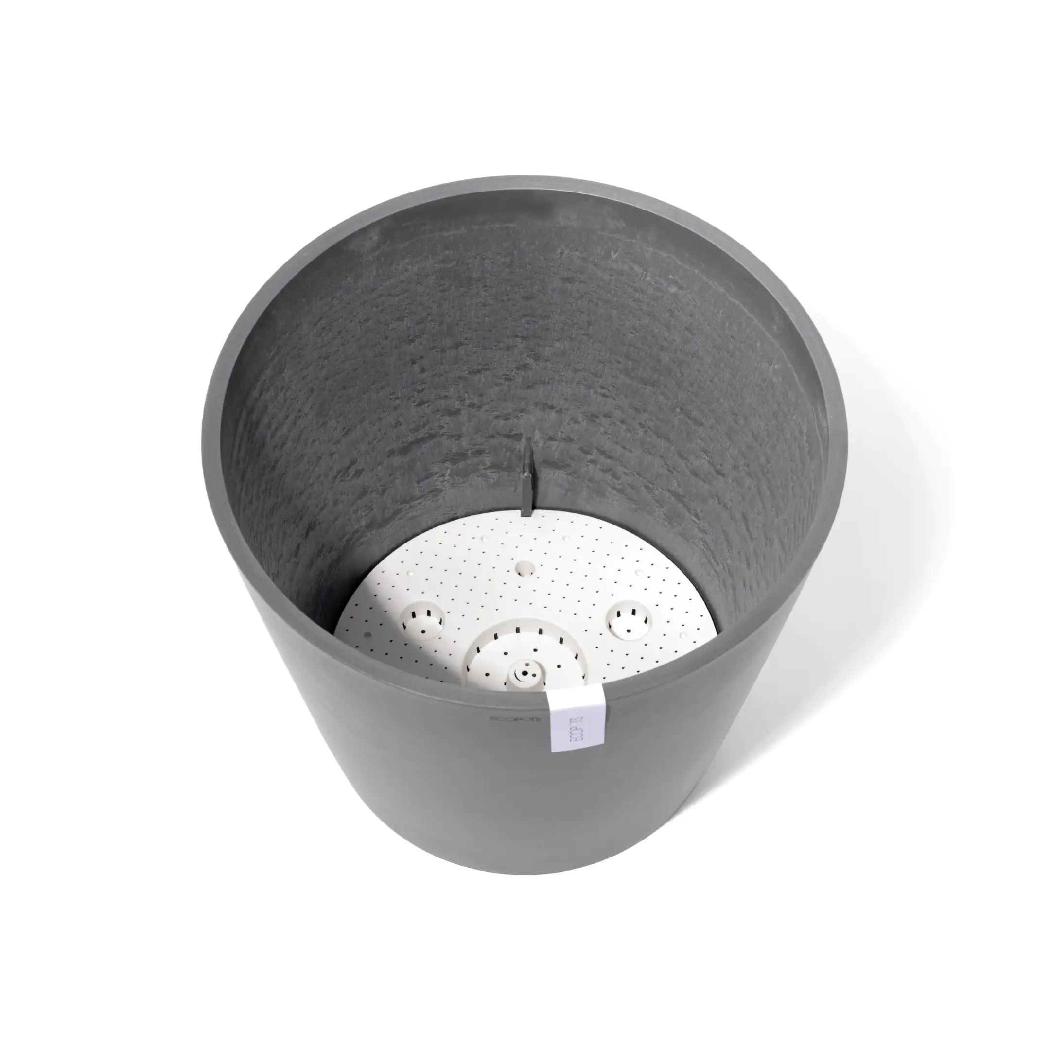 Ecopots Pflanztopf Amsterdam Ø 50 x 43,8 cm grau Ecopots Pflanztopf Amsterdam Ø 50 x 43,8 cm grau
