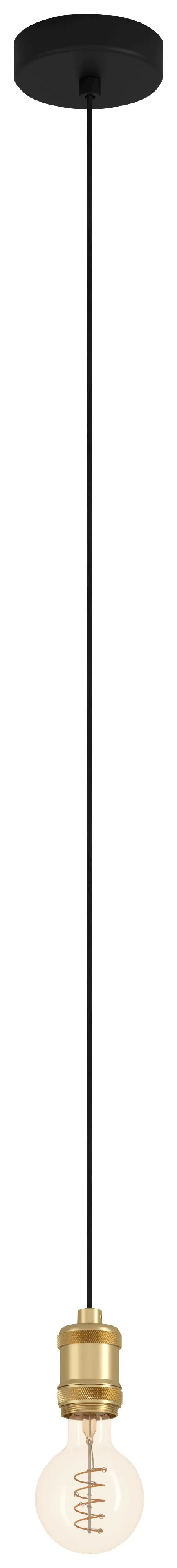 Eglo Hängeleuchte Yorth schwarz brüniert 5 x 150 cm