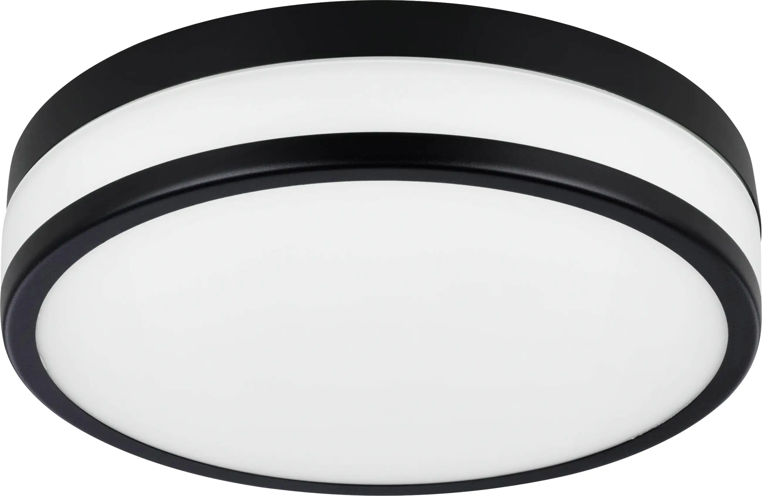 Eglo LED Deckenleuchte Palermo schwarz weiß Ø 30 cm