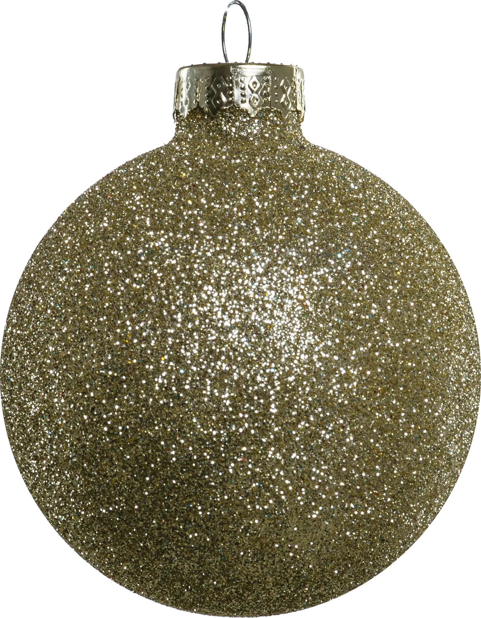 4333692642934_06 TrendLine Weihnachtskugeln aus Glas Ø 5/ 5,7/ 6,7 cm champagner 42 Stück