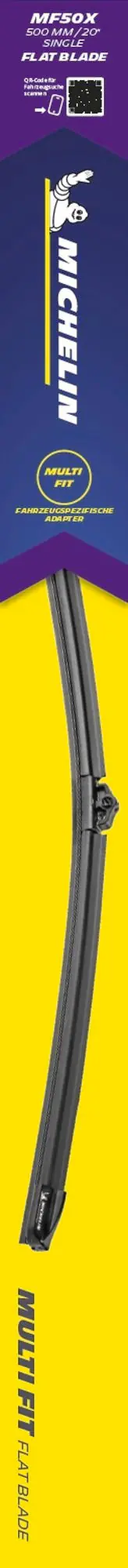 Michelin Scheibenwischer Multi Fit Single MF50X  Michelin Scheibenwischer Multi Fit Single MF50X
