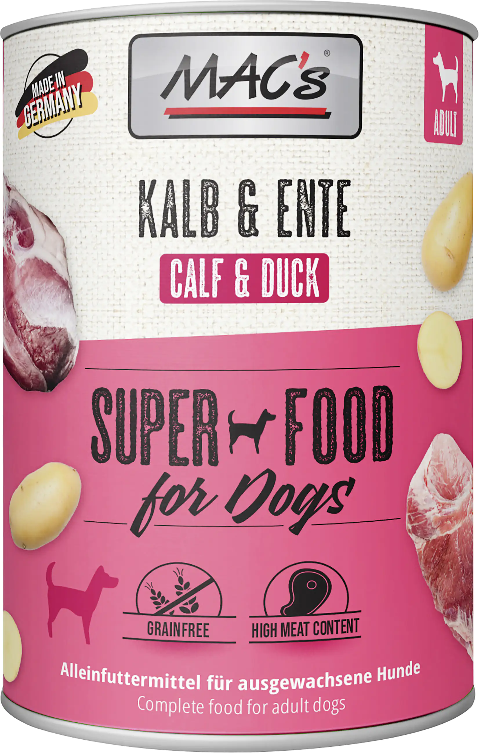 Macs Dog Kalb & Ente 400 g