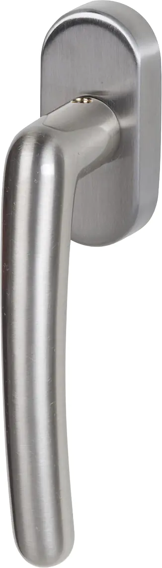 Alpertec Fenstergriff Linda edelstahlfarbig