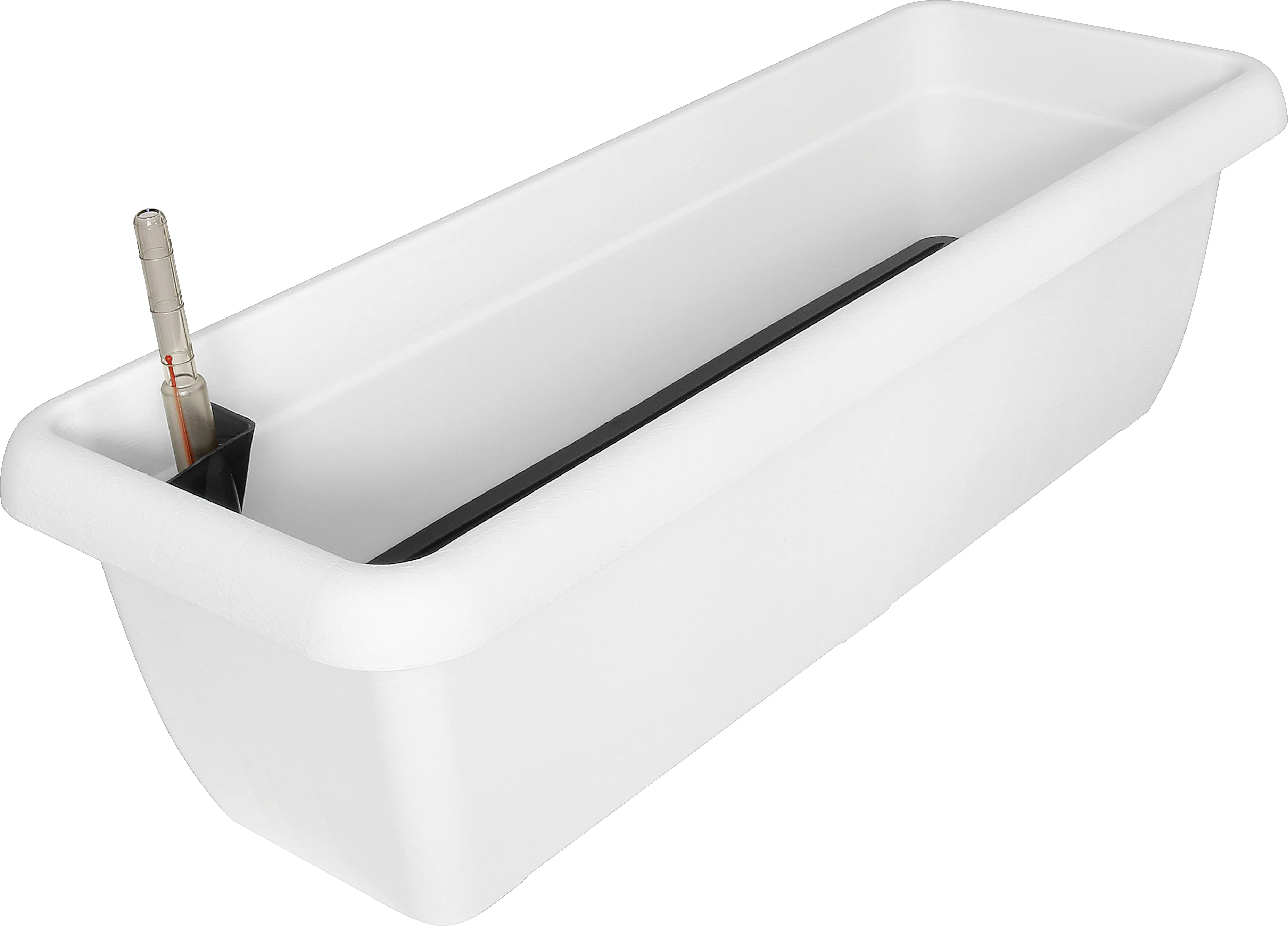 Geli Bewässerungsblumenkasten Aqua Andalucia 60 cm weiß