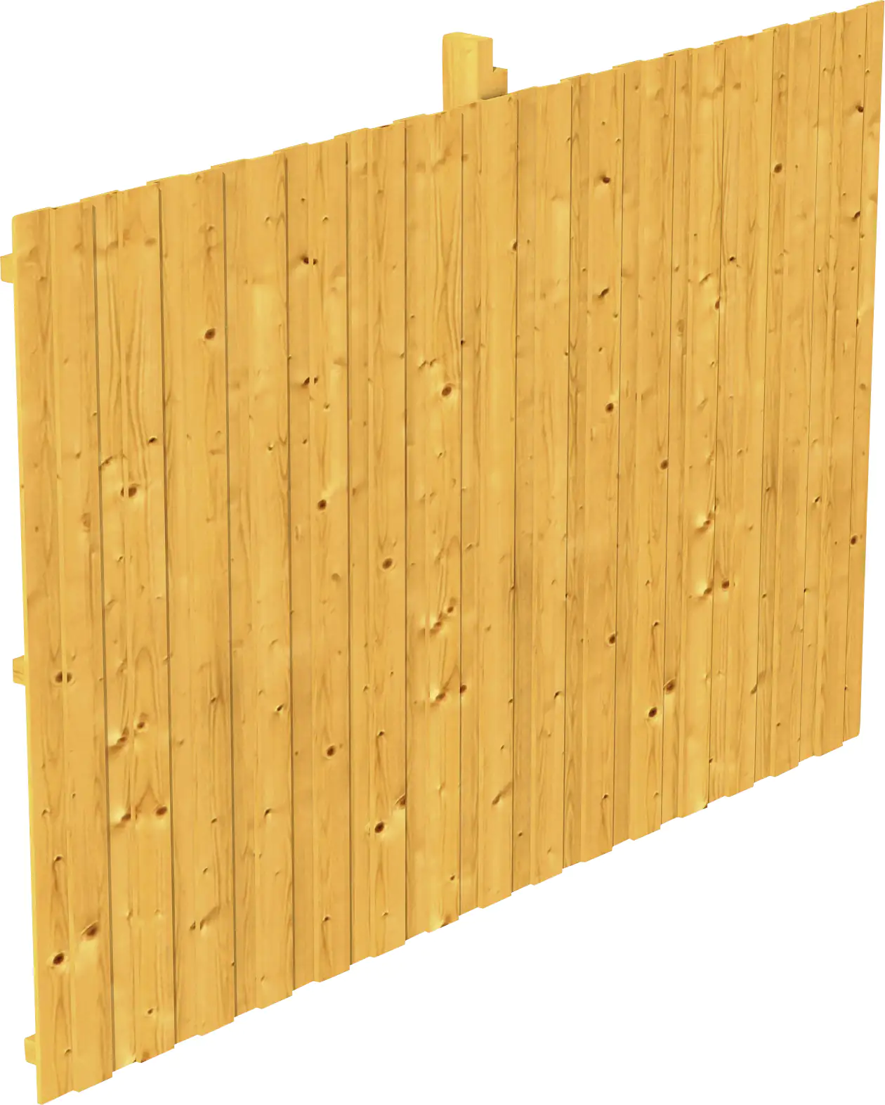 SKAN HOLZ Rückwand Deckelschalung 341 x 220 cm Fichte
