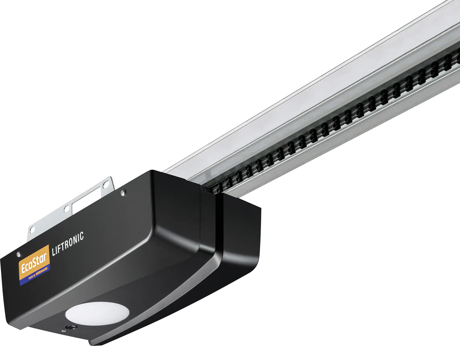 EcoStarMatic Garagen-Sektionaltor 250 x 200 cm verkehrsweiß Inkl. Torantrieb Liftronic 700