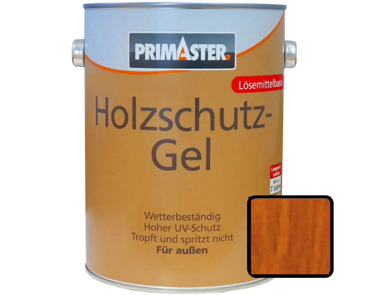 Primaster Holzschutzgel 2,5 L teak seidenmatt Primaster Holzschutzgel 2,5 L teak seidenmatt