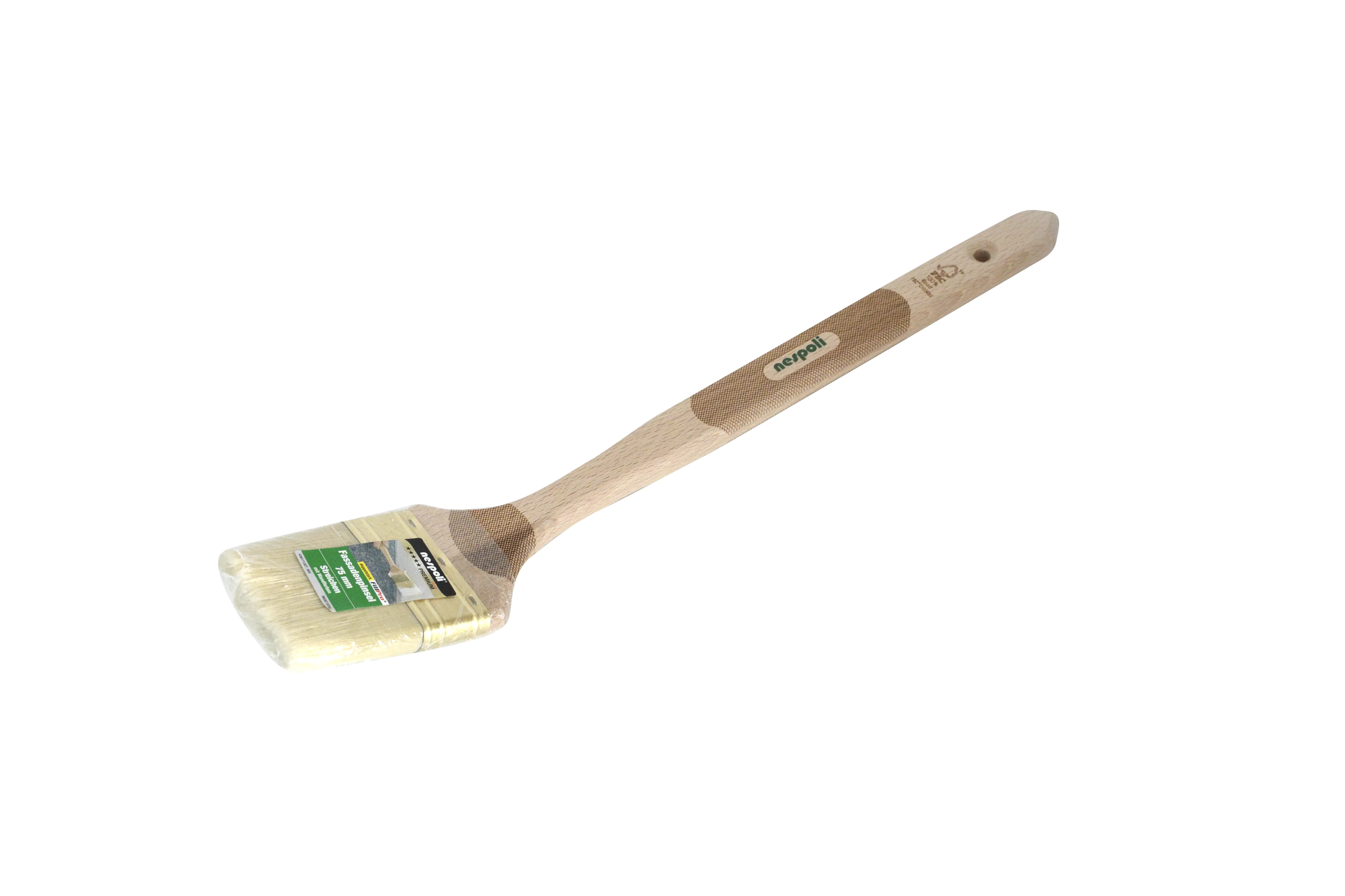 4001438143648 Nespoli FillPro Fassadenpinsel Wandfarben LaserTouch-Griff doppelstark, 75 mm