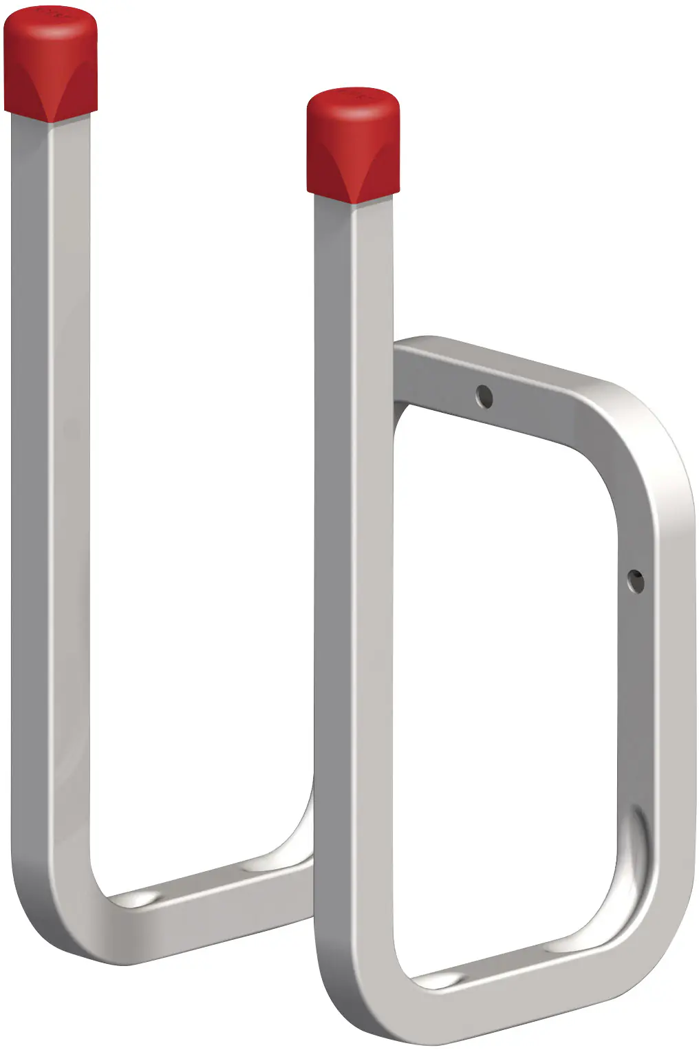 alfer Stiefelhalter 98 mm 98 x 120 x 200 mm Maß D: 98.0 mm verzinkt rot