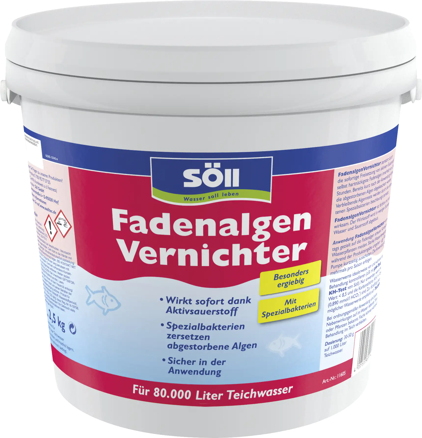 Söll FadenalgenVernichter 2,5 kg Söll FadenalgenVernichter 2,5 kg