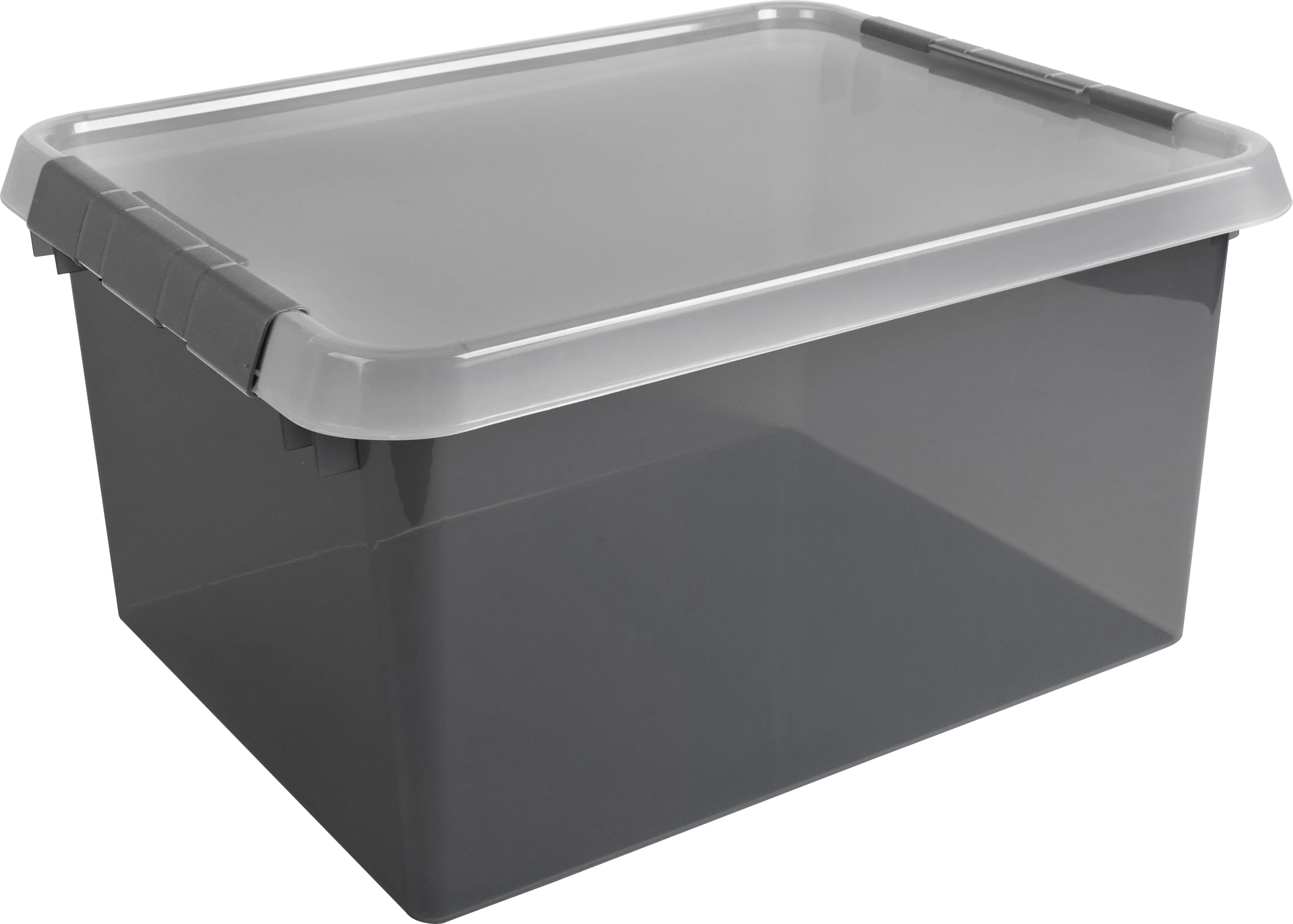 Sunware Aufbewahrungsbox mit Deckel Comfort Line 36 L rauchig transparent Sunware Aufbewahrungsbox mit Deckel Comfort Line 36 L rauchig transparent
