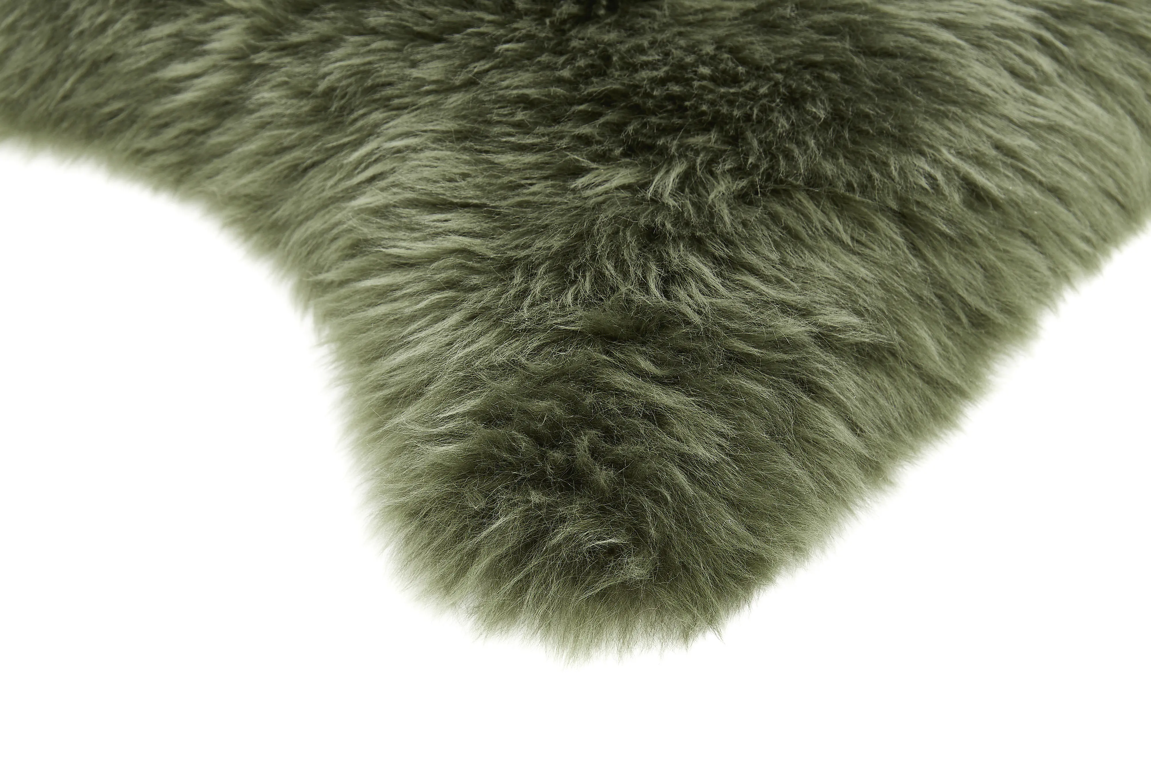 Teppich Schaffell 85 x 60 cm grün Teppich Schaffell 85 x 60 cm grün