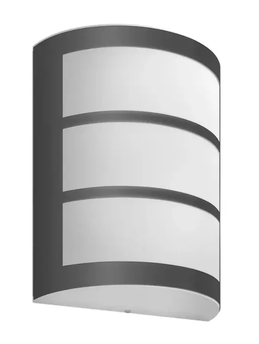 Philips LED Außenwandleuchte Python anthrazit warmweiß