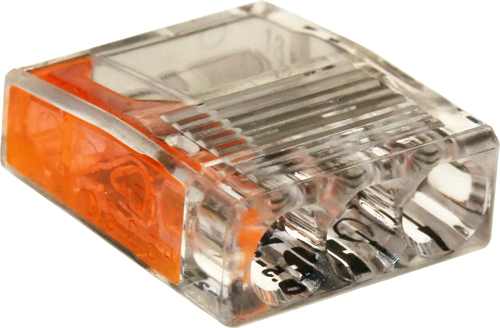 Hebelklemme 100 St., 3 Leiter, 0,2 - 2,5 mm²