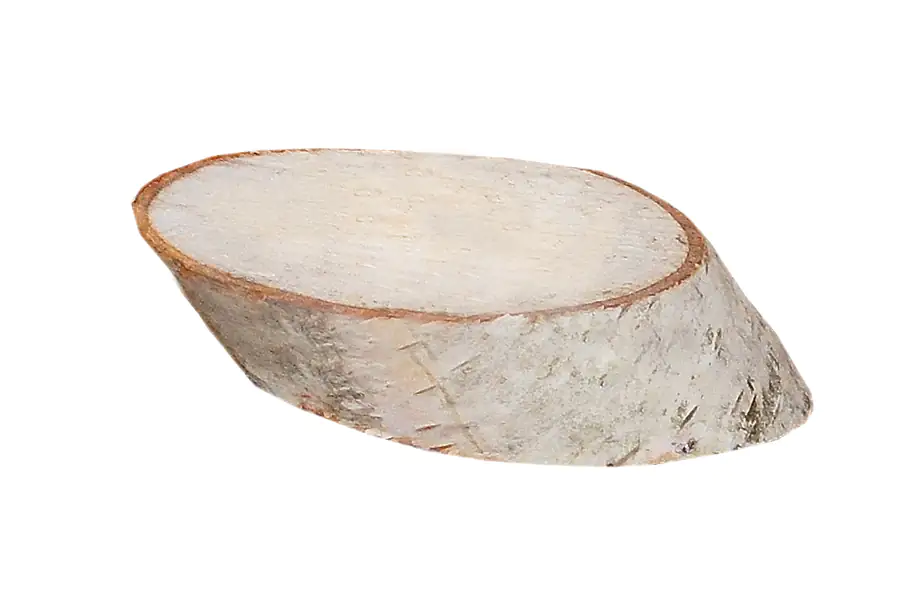 4260546685208 Birkenholzscheiben oval 100% Natur 8-10 cm ø