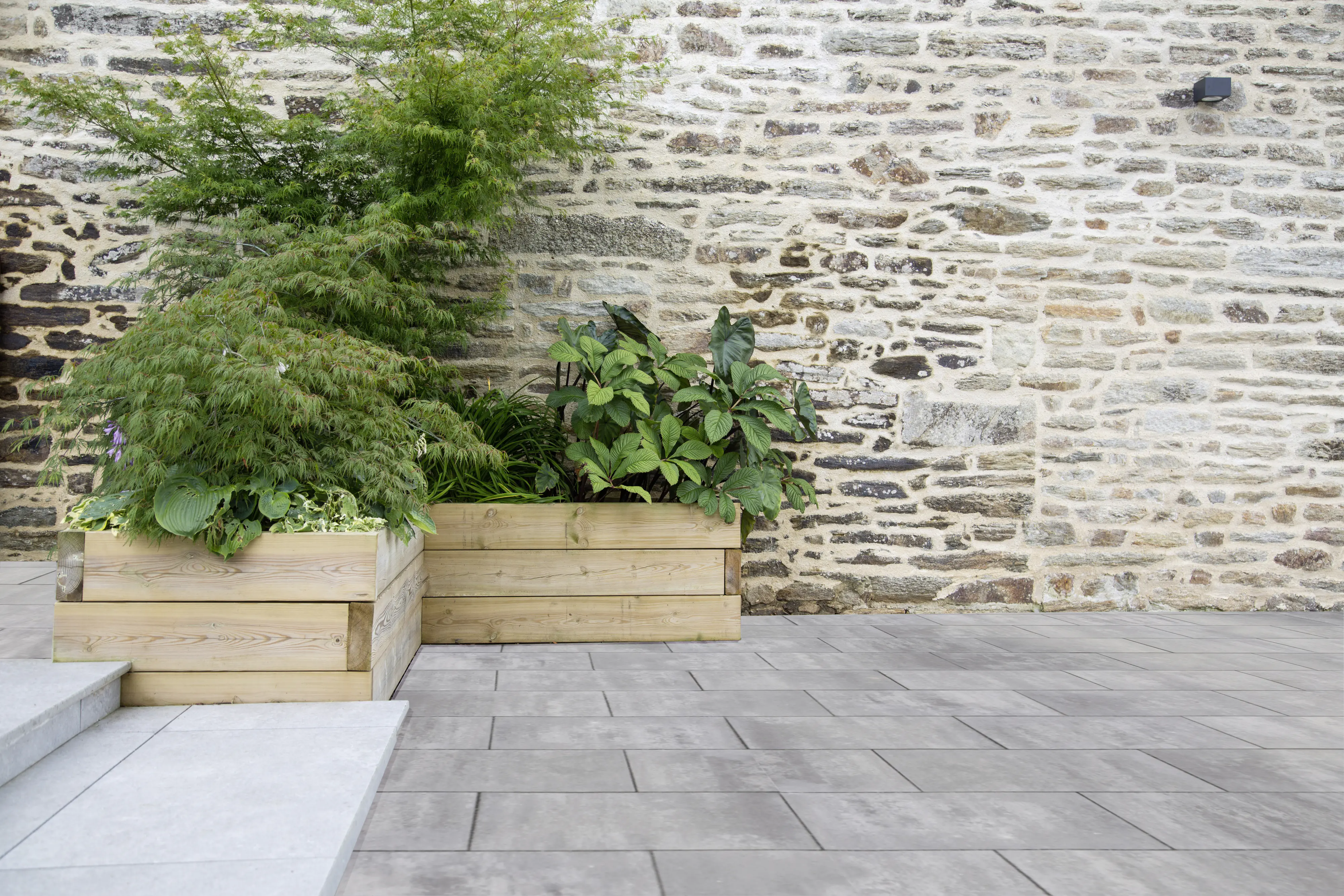 EHL Terrassenplatte Galano 60 x 30 x 5 cm grau
