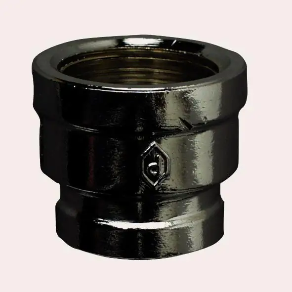 Cornat Reduziermuffe messing verchromt 3/4" x 1/2" Innengewinde