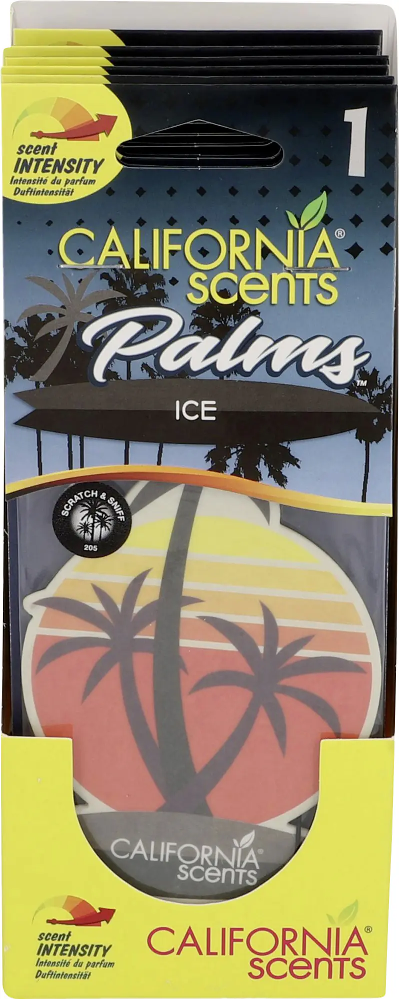 California Scents Papierlufterfrischer Palm Ice California Scents Papierlufterfrischer Palm Ice