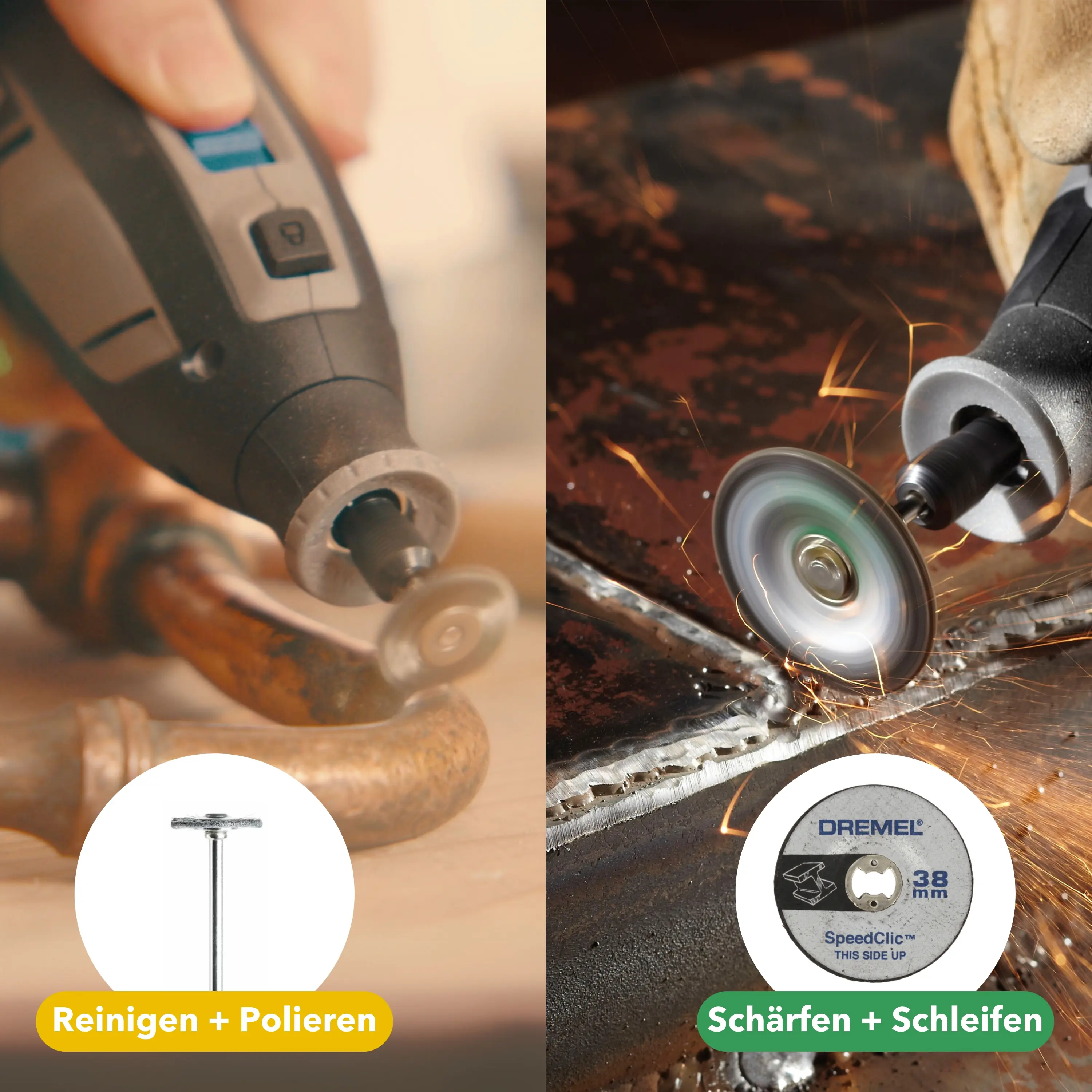 Dremel Akku-Multifunktionswerkzeug 8240-5/65 Platinum+ 12V mit Aufbewahrungskoffer